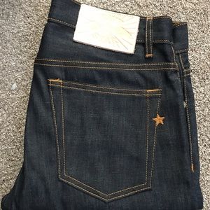 Bravestar 13.5oz Brown x Indigo Selvage Denim